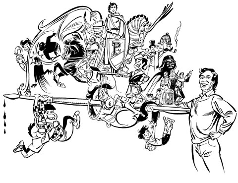 Attila Fazekas and his characters