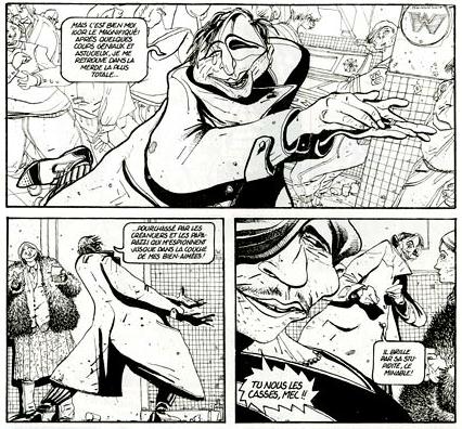 Incidents, by Mattotti