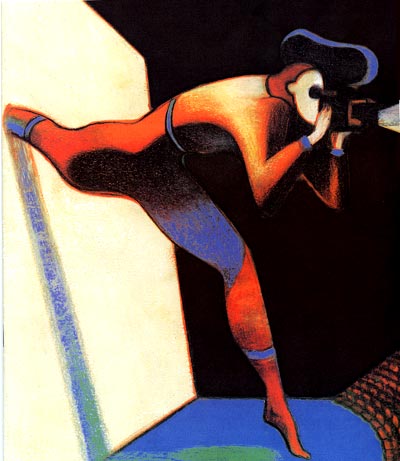 comic art by Mattotti