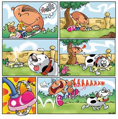 comic art by Hany Saleh