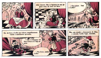 Alice no País das Maravilhas, by Fernandes Silva, 1952