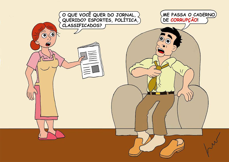 Cartoon by Leo Valença