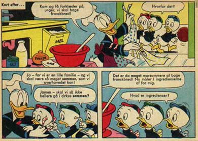 Donald Duck, by Fred Abranz