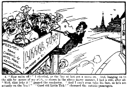 Little Tich, by Alex Akerbladh 1916