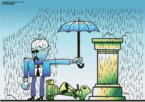 Cartoon by Kifah Al Reefi