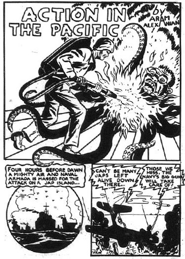 Action in the Pacific by Aram Alexanian