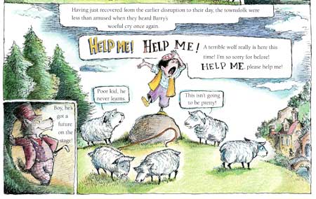 There's a wolf at the door, by RW Alley