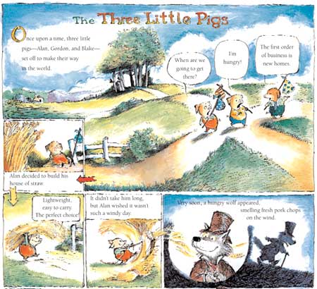 There's a wolf at the door, by RW Alley