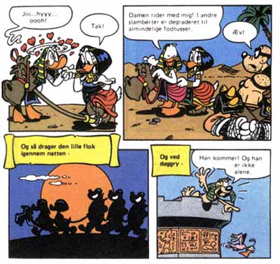 Donald Duck, by Flemming Andersen