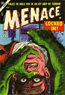 Menace cover by Harry Anderson