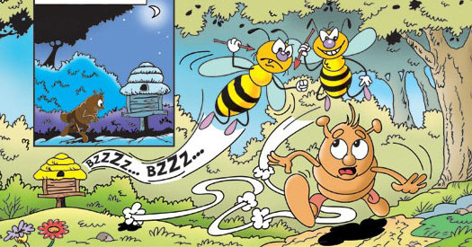 Comic art by Serban Andreescu