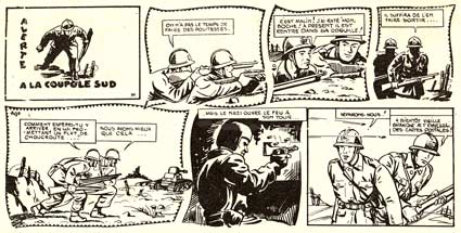 Alerte a la Coupole Sud, by Anjo (Pat, 1951)