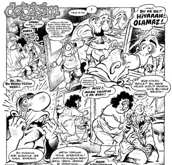 Comic art by Bulent Arabacioglu