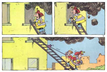 The Smokehouse Five, by Sergio Aragones