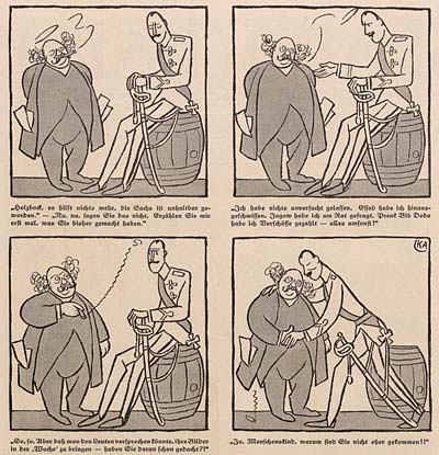 Simplicissimus art by Karl Arnold