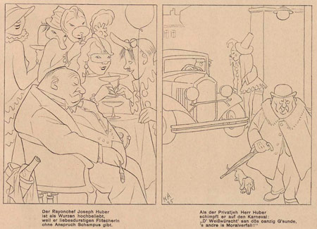 Simplicissimus art by Karl Arnold