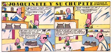 Joaquinete y su Chupete, by Antonio Ayné
