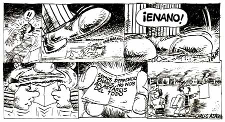 comic art by Juan Carlos Azagra