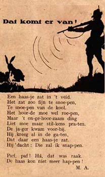 Dat komt ervan! (Kleuterblaadje, 1925)