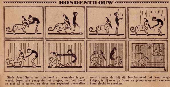Hondentrouw (Kleuterblaadje, 1925)