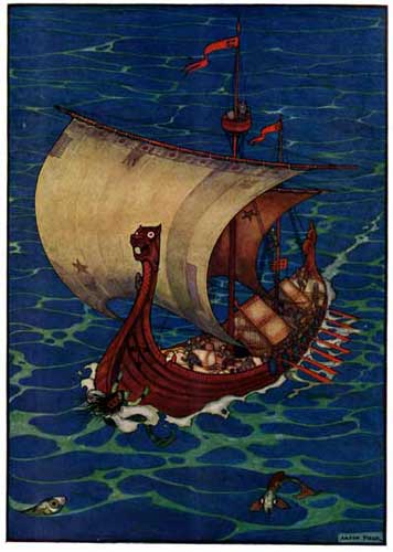 Anton Pieck, in Zonneschijn 1926