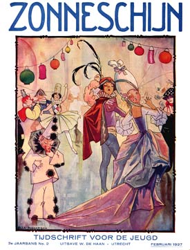 Zonneschijn 1927, cover Ella Riemersma