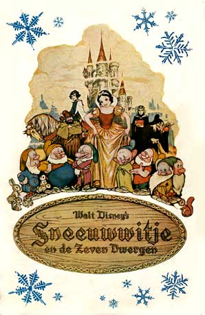 Sneeuwwitje en de Zeven Dwergen programmaboekje