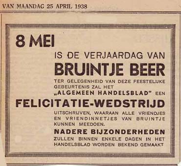 Bruintje Beer, door Mary Tourtel