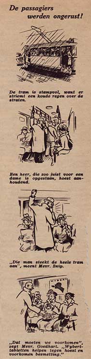 Wybert reclamestrip door Peter Lutz