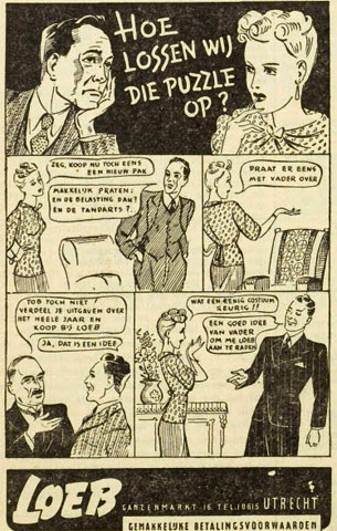 Reclamestrip voor Loeb