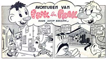 Avonturen van Prik en Prak, door Joop Geesink