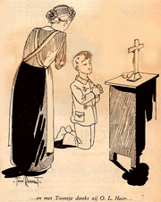 KRO Gids illustratie door Toon Rammelt