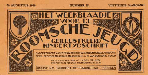Weekblaadje voor de Roomsche Jeugd