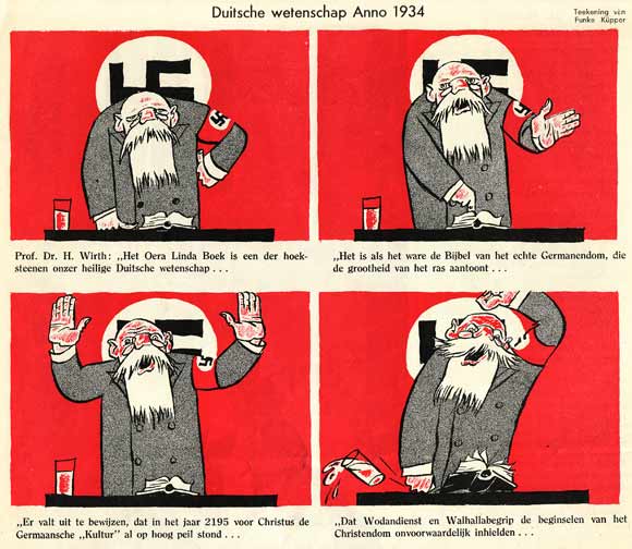 strip door Albert Funke Kuper uit de Notenkraker