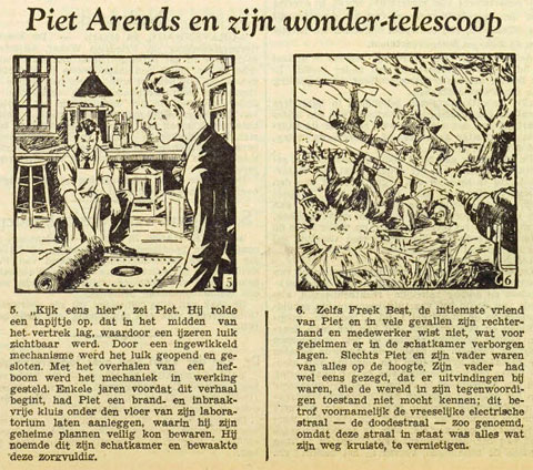 Piet Arends en zijn wonder-telescoop