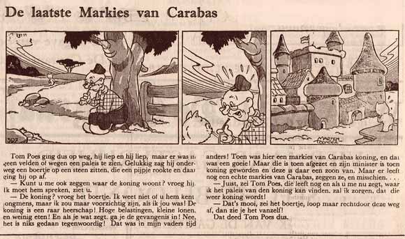 Tom Poes, door Marten Toonder