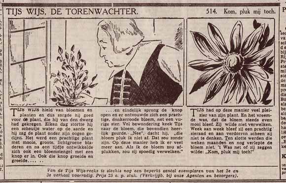 Tijs Wijs de Torenwachter, door Willy Smit