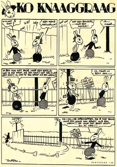 Ko Knaaggraag, door Piet Gertena