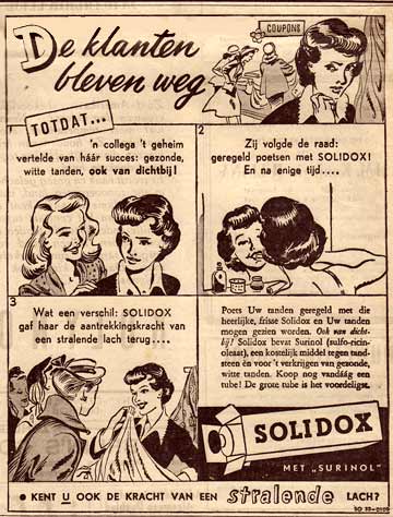 Solidox reclame, 1947