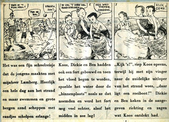 Koos, Dickie en Ben beleven wat