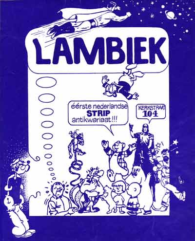 Lambiek sticker