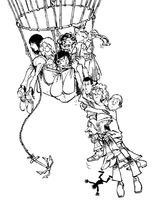 De bemanning van de Vrije Balloen