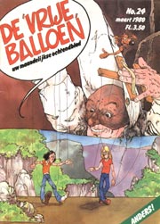 De Vrije Balloen #24, cover Fred Marshall