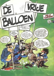 De Vrije Balloen #47, cover John Pion 1981