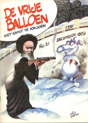 De Vrije Balloen #21, cover Willy Lohmann