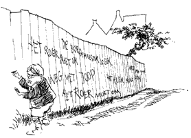 Bij ons in het Dorp, by Peter van Straaten