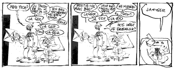 Espee-strip voor de Balloen, door Windig & De Jong