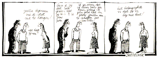 De Frustraten, door Claire Bretécher