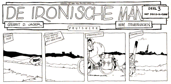 De Ironische Man, door Prutswerk