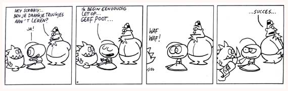 Scribbly, door Jean-Paul Arends